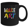 Cool Art Design For Men Women Artists Make Art Painter Mug | teecentury