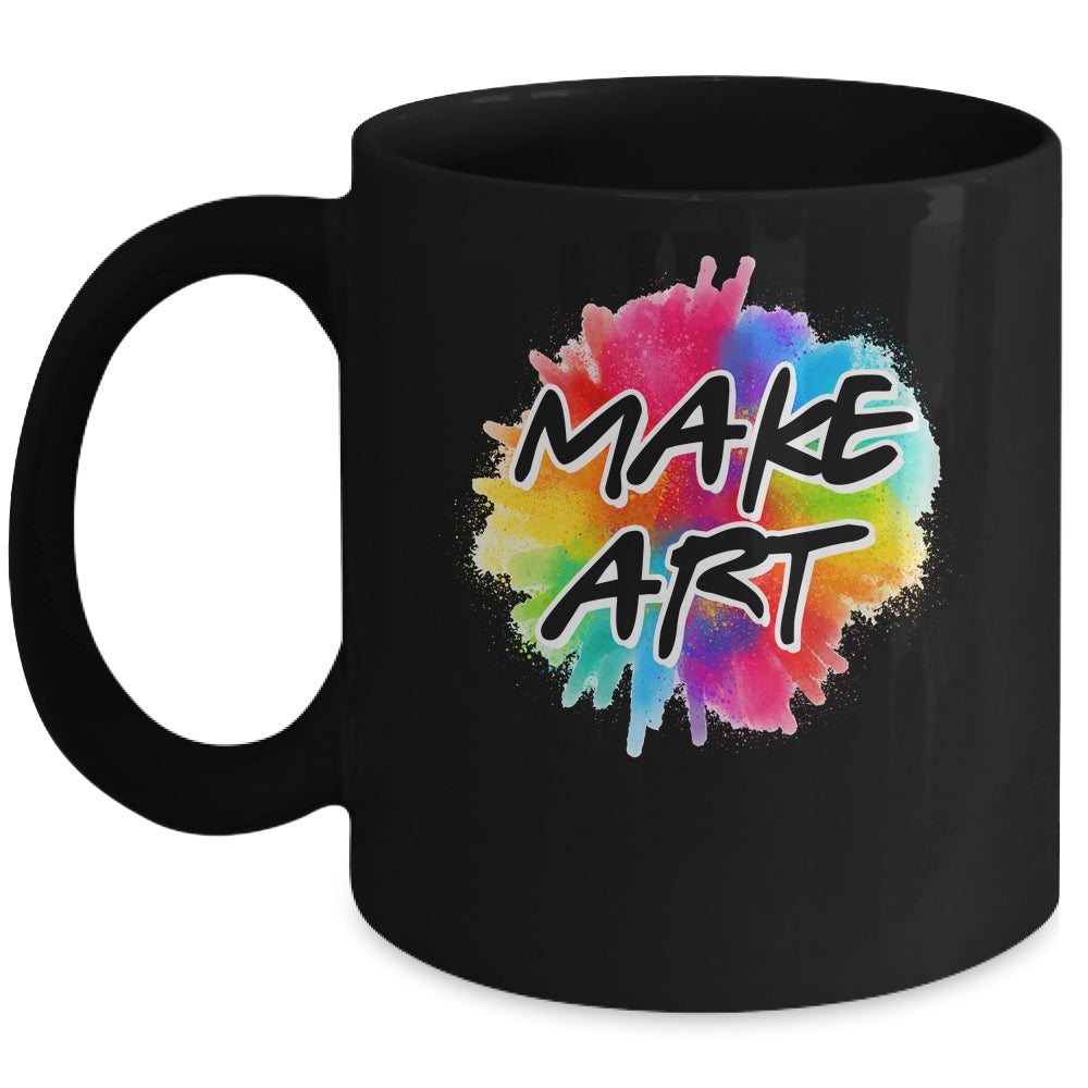 Cool Artist For Men Women Painter Make Art Teacher Paint Mug | teecentury