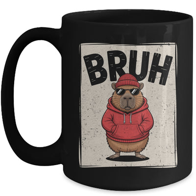 Cool Bruh Capybara Men Women Boys Teens Funny Capybara Mug | teecentury