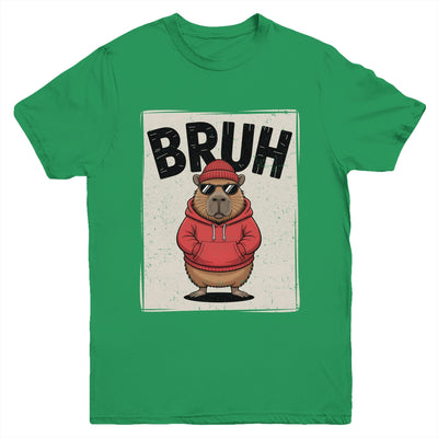 Cool Bruh Capybara Men Women Boys Teens Funny Capybara Youth Shirt | teecentury