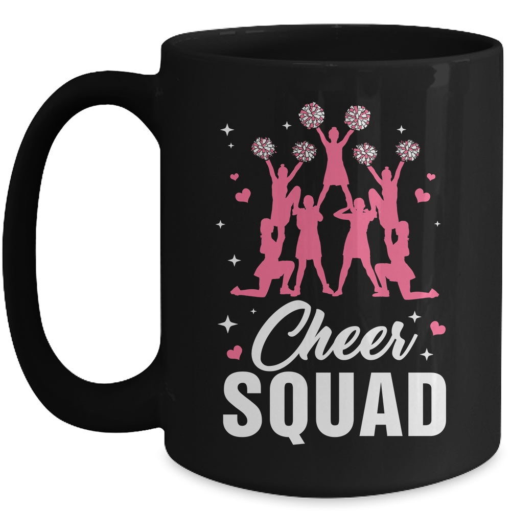Cool Cheer Squad For Women Mom Girls Cheerleader Cheer Fly Mug | teecentury