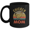 Cool Chicken Mom For Men Mothers Day Hen Chicken Farmer Mug | teecentury