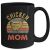 Cool Chicken Mom For Men Mothers Day Hen Chicken Farmer Mug | teecentury