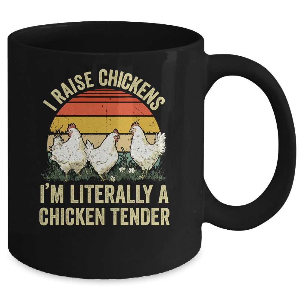 Cool Chicken Tender Art For Men Women Poultry Chicken Farmer Mug | teecentury
