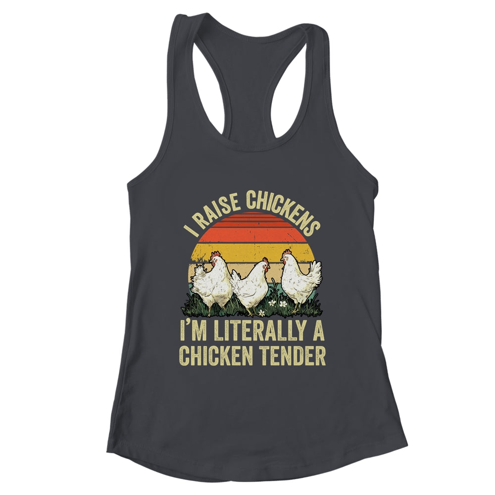 Cool Chicken Tender Art For Men Women Poultry Chicken Farmer Shirt & Tank Top | teecentury