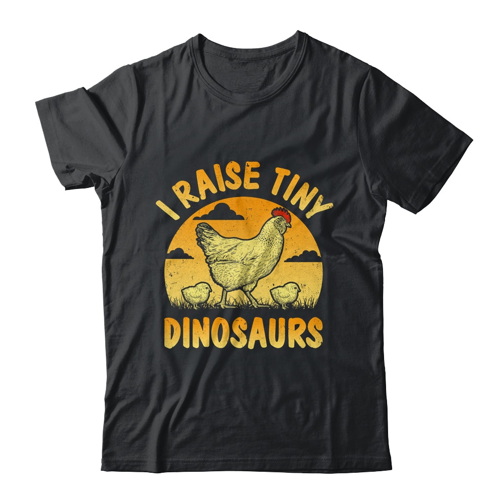 Cool Dinosaurs Chicken Design Men Women Farm Lover Chicken Shirt & Tank Top | teecentury