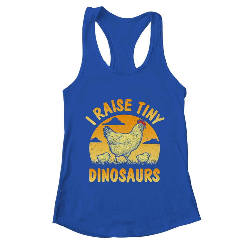 Cool Dinosaurs Chicken Design Men Women Farm Lover Chicken Shirt & Tank Top | teecentury