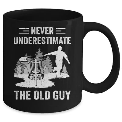 Cool Disc Golf For Men Dad Grandpa Old Guy Disc Golf Player Mug | teecentury