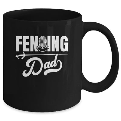 Cool Fencing Dad Art For Men Sports Sword Fencing Mug | teecentury