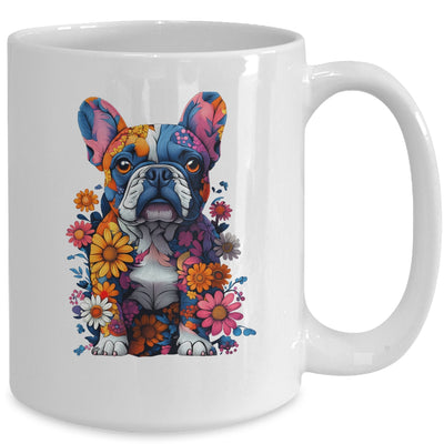 Cool French Bulldog Art Design Women Mama Mom Frenchie Lover Mug | teecentury