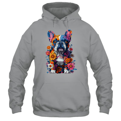 Cool French Bulldog Art Design Women Mama Mom Frenchie Lover Shirt & Tank Top | teecentury