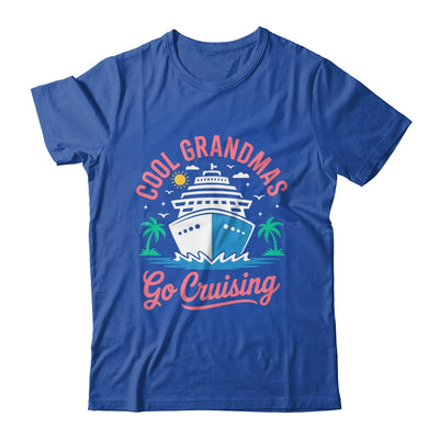 Cool Grandmas Go Cruising Grandma Matching Funny Vacation Shirt & Tank Top | teecentury
