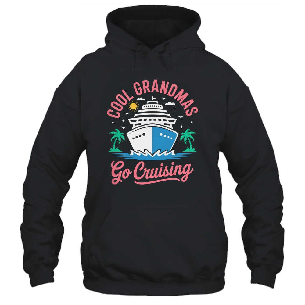 Cool Grandmas Go Cruising Grandma Matching Funny Vacation Shirt & Tank Top | teecentury