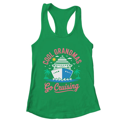 Cool Grandmas Go Cruising Grandma Matching Funny Vacation Shirt & Tank Top | teecentury