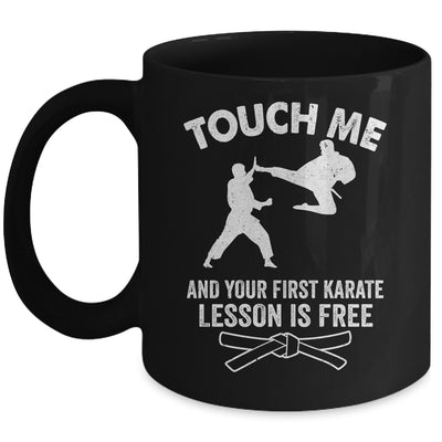 Cool Karate Art For Men Women Karate Black Belt Martial Arts Mug | teecentury