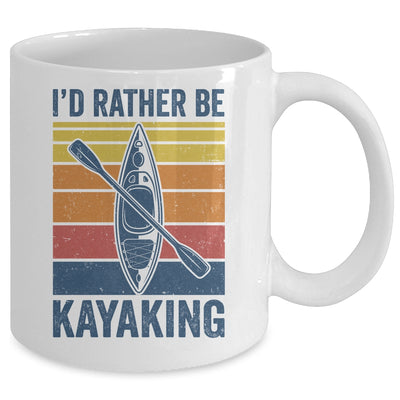 Cool Kayaking Art For Men Women Kayak Paddle Boating Kayaker Mug | teecentury