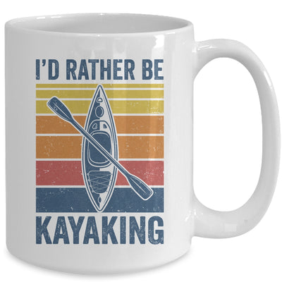 Cool Kayaking Art For Men Women Kayak Paddle Boating Kayaker Mug | teecentury