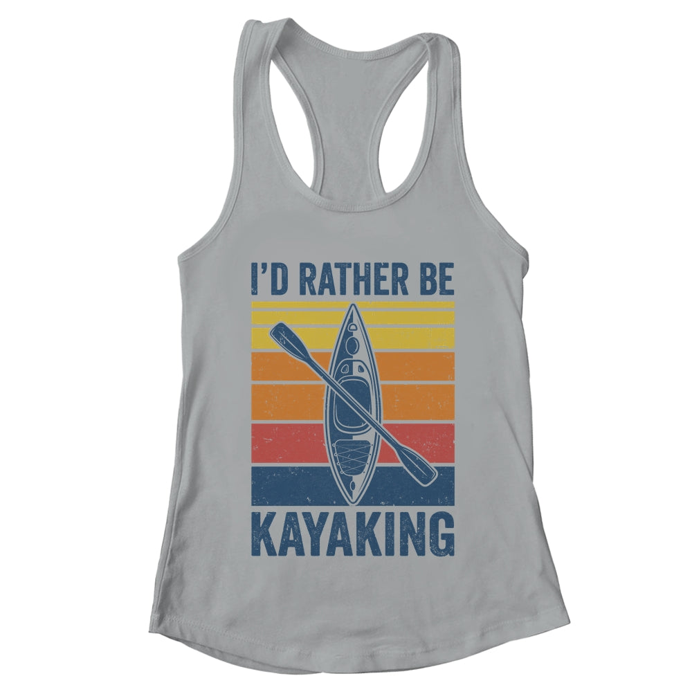 Cool Kayaking Art For Men Women Kayak Paddle Boating Kayaker Shirt & Tank Top | teecentury