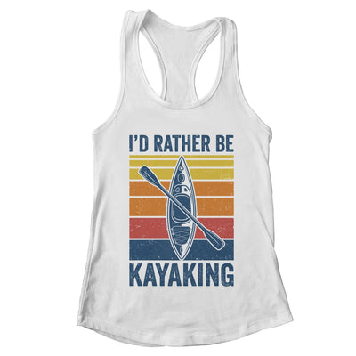 Cool Kayaking Art For Men Women Kayak Paddle Boating Kayaker Shirt & Tank Top | teecentury