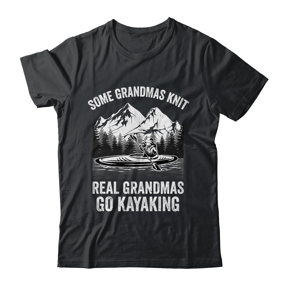 Cool Kayaking For Grandma Mom Kayaker Boating Kayak Lover Shirt & Tank Top | teecentury