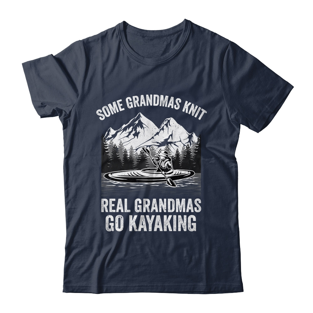 Cool Kayaking For Grandma Mom Kayaker Boating Kayak Lover Shirt & Tank Top | teecentury