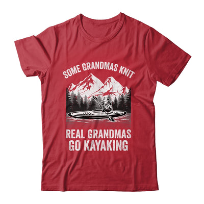 Cool Kayaking For Grandma Mom Kayaker Boating Kayak Lover Shirt & Tank Top | teecentury