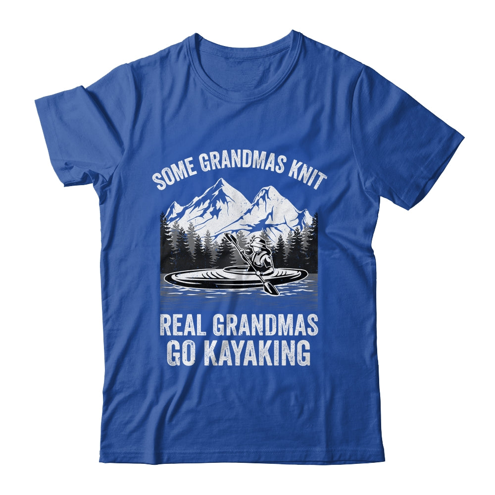 Cool Kayaking For Grandma Mom Kayaker Boating Kayak Lover Shirt & Tank Top | teecentury