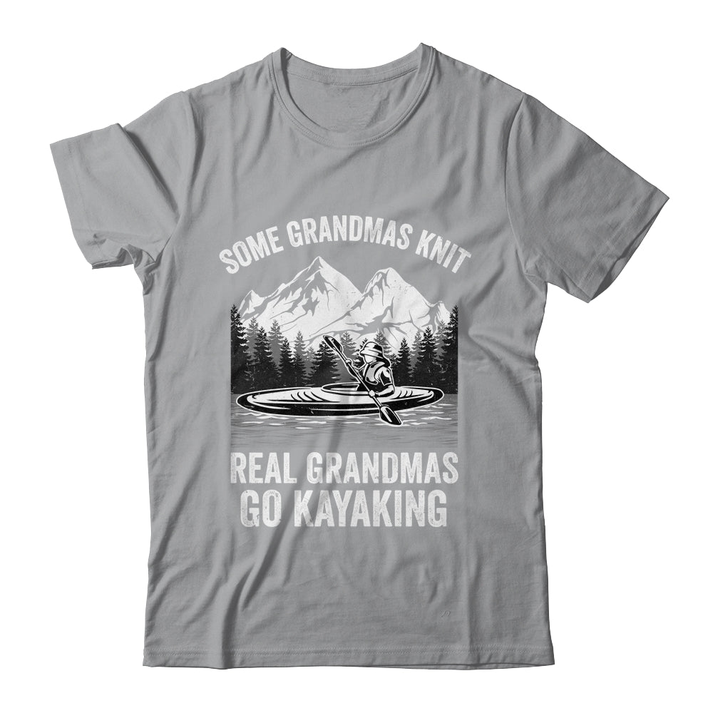 Cool Kayaking For Grandma Mom Kayaker Boating Kayak Lover Shirt & Tank Top | teecentury