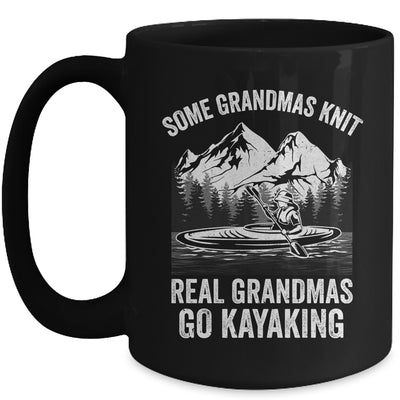 Cool Kayaking For Grandma Mom Kayaker Boating Kayak Lover Mug | teecentury