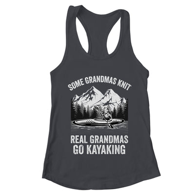 Cool Kayaking For Grandma Mom Kayaker Boating Kayak Lover Shirt & Tank Top | teecentury