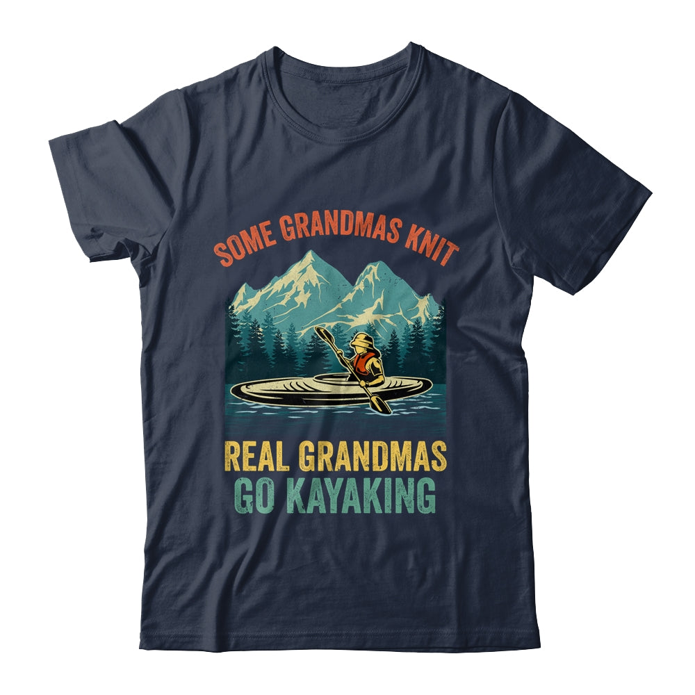 Cool Kayaking For Grandma Mom Kayaker Boating Kayak Women Shirt & Tank Top | teecentury