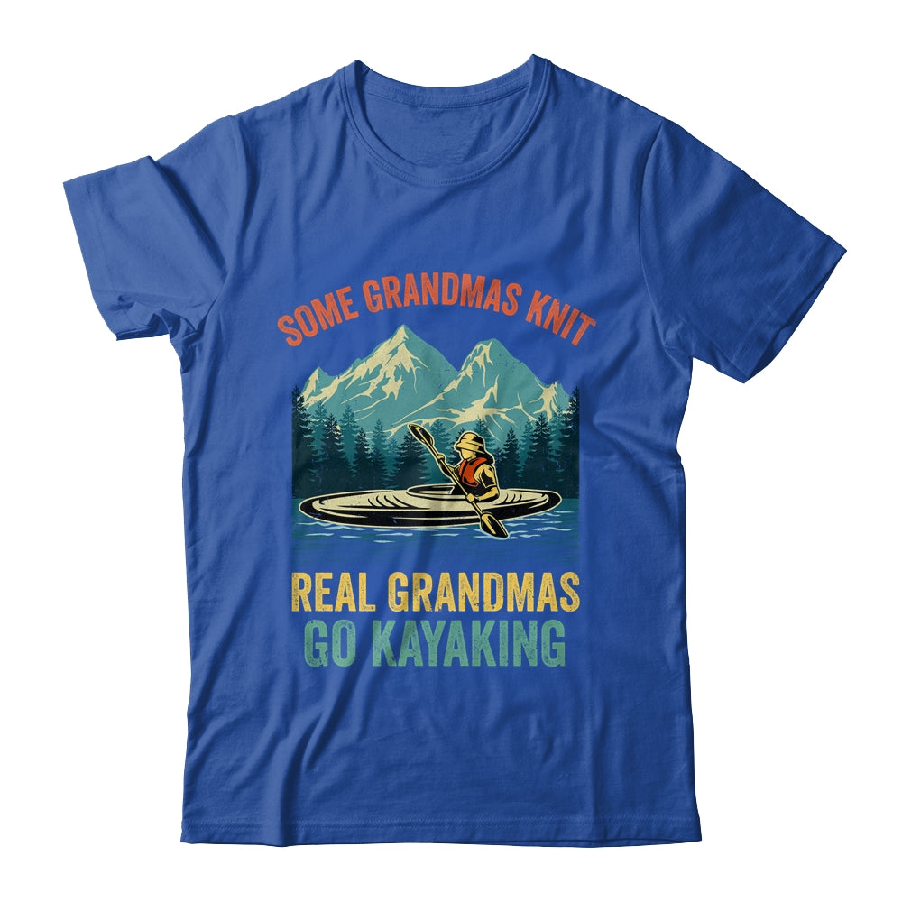 Cool Kayaking For Grandma Mom Kayaker Boating Kayak Women Shirt & Tank Top | teecentury