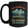 Cool Kayaking For Grandma Mom Kayaker Boating Kayak Women Mug | teecentury