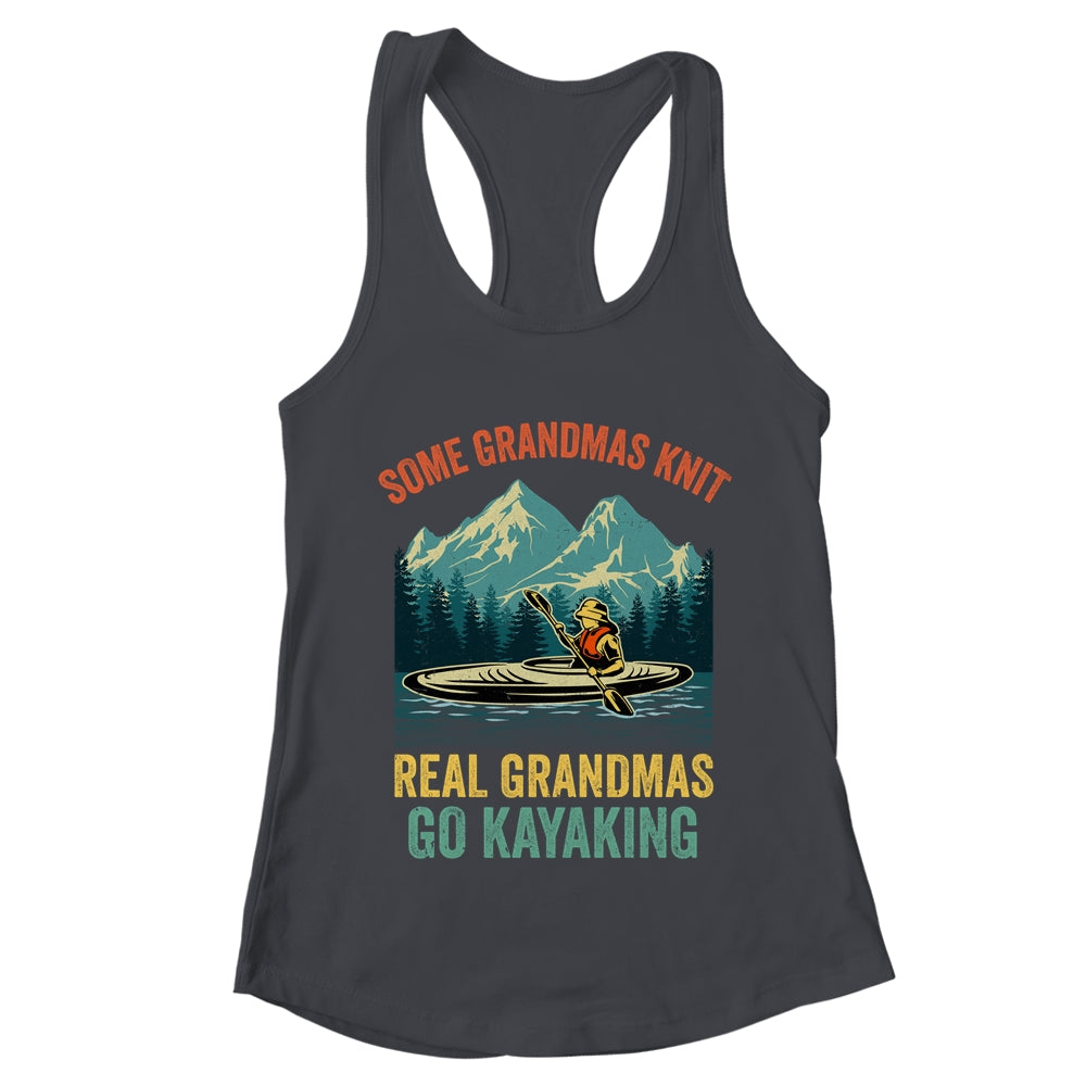 Cool Kayaking For Grandma Mom Kayaker Boating Kayak Women Shirt & Tank Top | teecentury