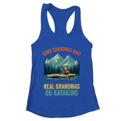 Cool Kayaking For Grandma Mom Kayaker Boating Kayak Women Shirt & Tank Top | teecentury