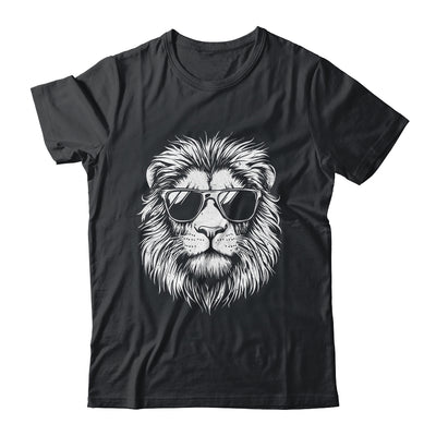 Cool Lion Wearing Sunglasses Graphic Art Leo Design Shirt & Hoodie | teecentury