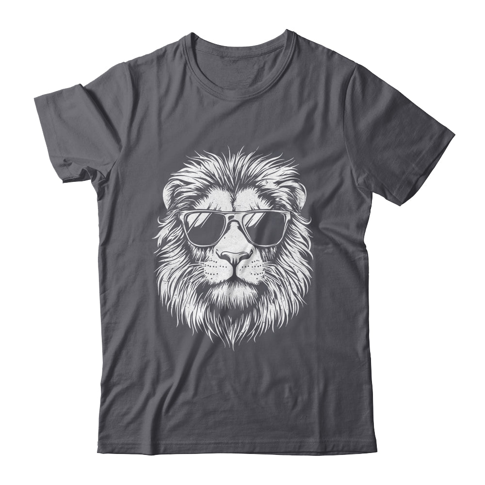 Cool Lion Wearing Sunglasses Graphic Art Leo Design Shirt & Hoodie | teecentury