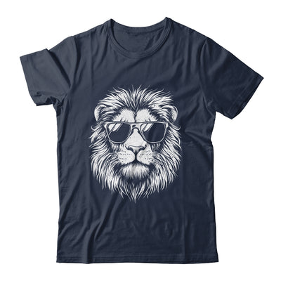 Cool Lion Wearing Sunglasses Graphic Art Leo Design Shirt & Hoodie | teecentury