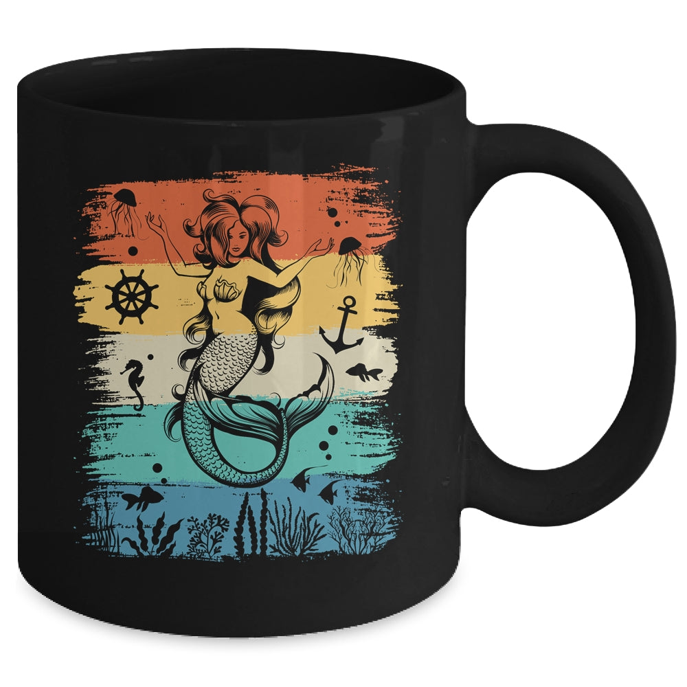 Cool Mermaid For Girls Kids Women Under Sea Mermaids Merman Mug | teecentury