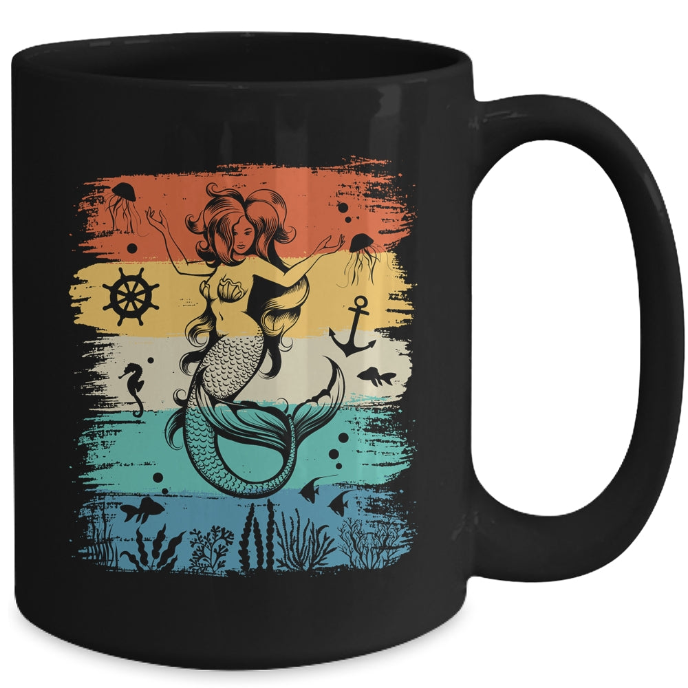 Cool Mermaid For Girls Kids Women Under Sea Mermaids Merman Mug | teecentury