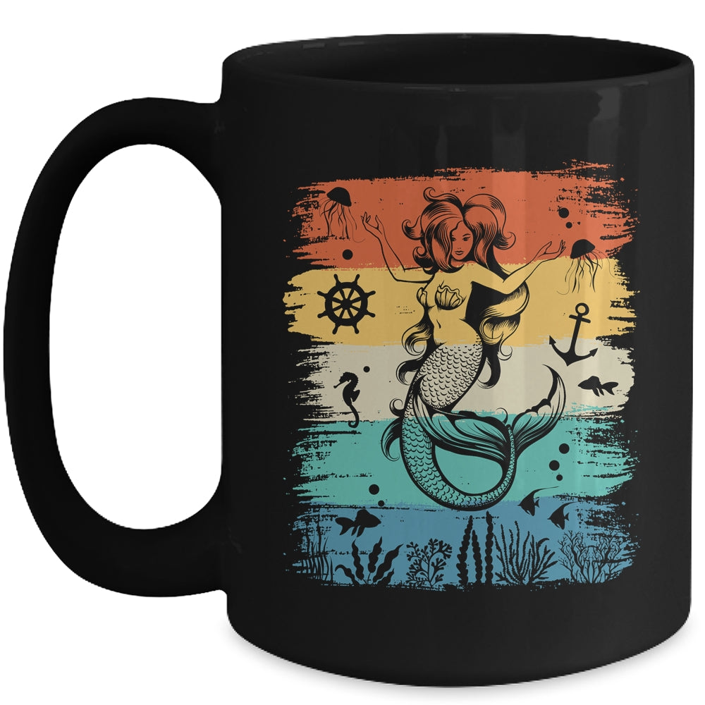 Cool Mermaid For Girls Kids Women Under Sea Mermaids Merman Mug | teecentury