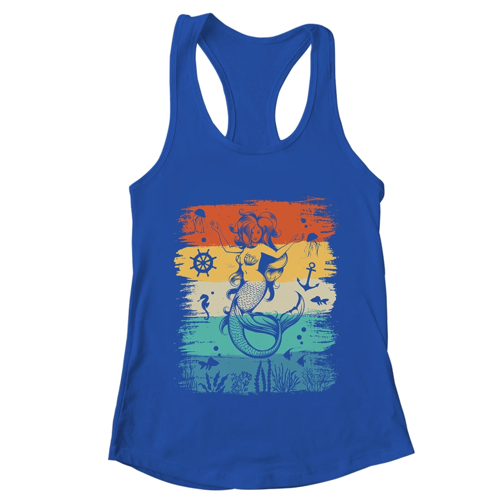 Cool Mermaid For Girls Kids Women Under Sea Mermaids Merman Shirt & Tank Top | teecentury