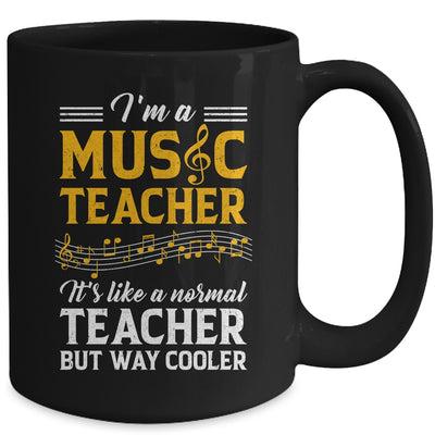 Cool Music Teacher Art For Men Women School Orchestra Coach Mug | teecentury