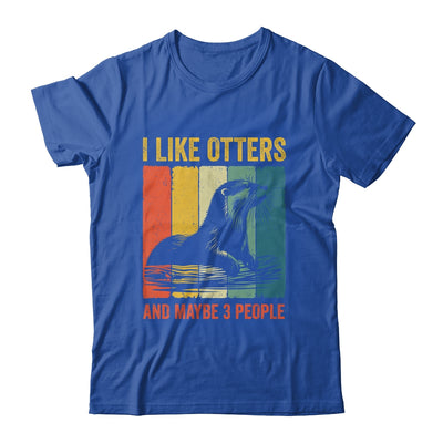 Cool Otter Design For Men Women Kids Vintage Sea Otter Lover Shirt & Tank Top | teecentury