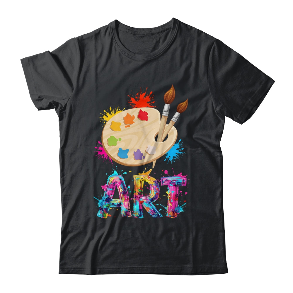Cool Painting Art For Men Women Draw Pencil Drawing Teacher Shirt & Tank Top | teecentury