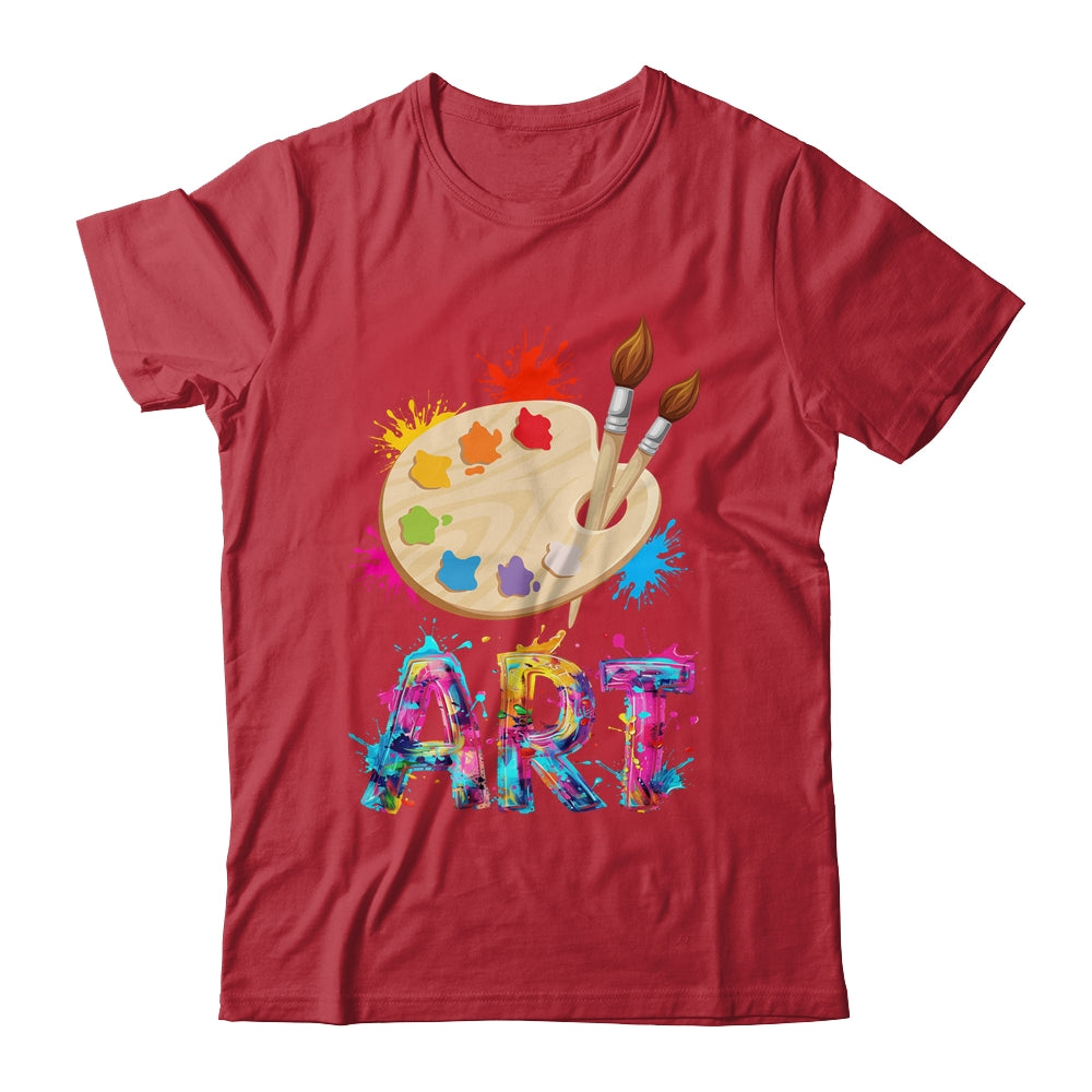 Cool Painting Art For Men Women Draw Pencil Drawing Teacher Shirt & Tank Top | teecentury