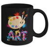 Cool Painting Art For Men Women Draw Pencil Drawing Teacher Mug | teecentury