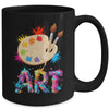 Cool Painting Art For Men Women Draw Pencil Drawing Teacher Mug | teecentury