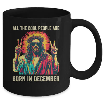 Cool People Are Born In December Christian Christmas Mug | teecentury