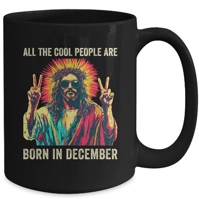 Cool People Are Born In December Christian Christmas Mug | teecentury